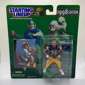 Orlando Pace 1998 Starting Lineup SLU Los Angeles Rams - In Box CIB